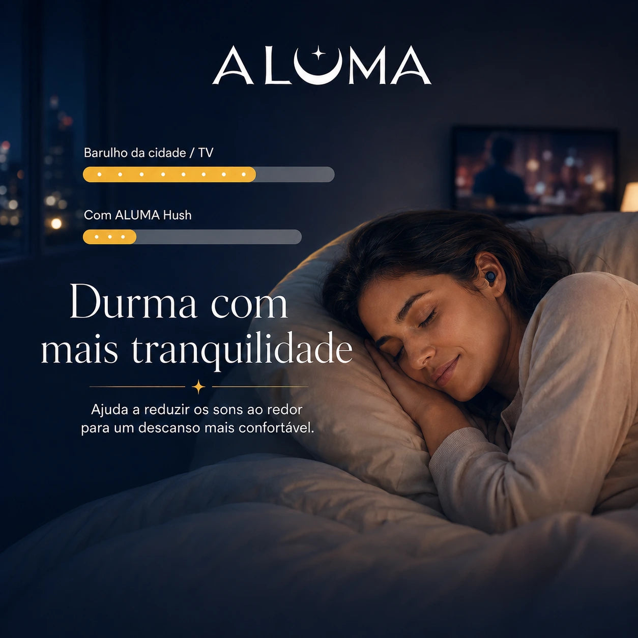 Tampão de Ouvido Aluma Hash