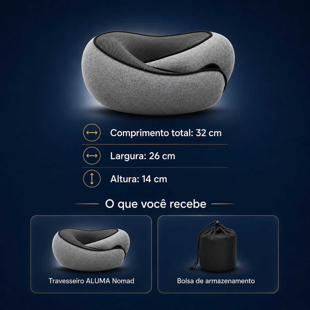 Travesseiro ALUMA Nomad