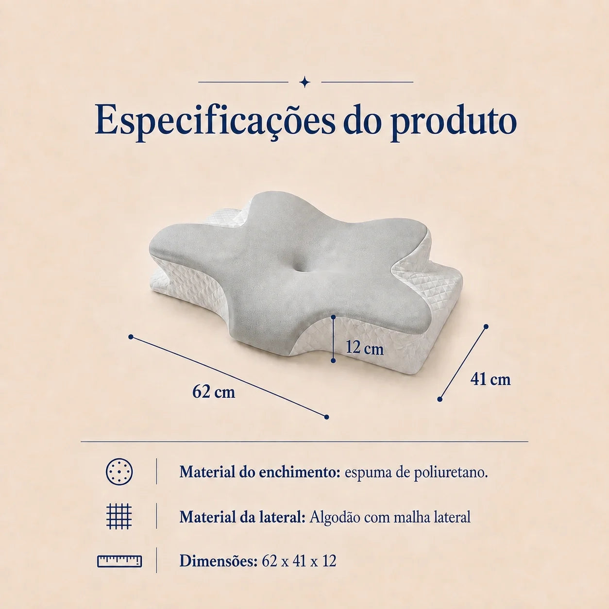 Travesseiro Aluma Ergomed